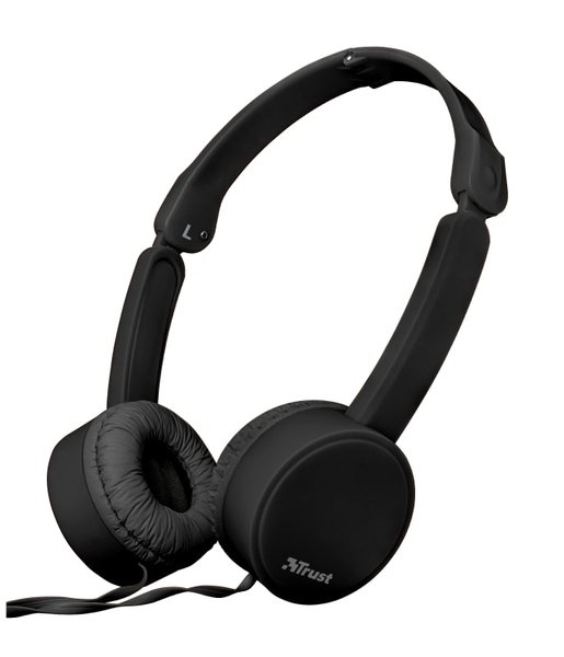 

Наушники Trust Nano On-Ear Mic Black