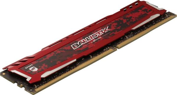 

Память для ПК Micron Crucial Ballistix Sport DDR4 3200 16GB (BLS16G4D32AESE)