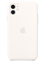 Чехол Apple для iPhone 11 Silicone Case White (MWVX2ZM/A)