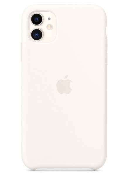 

Чехол Apple для iPhone 11 Silicone Case White (MWVX2ZM/A)