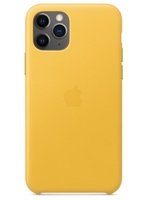 Чехол Apple для iPhone 11 Pro Leather Case Meyer Lemon (MWYA2ZM/A)