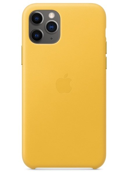

Чехол Apple для iPhone 11 Pro Leather Case Meyer Lemon (MWYA2ZM/A)