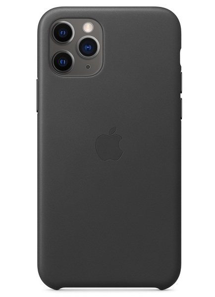 

Чехол Apple для iPhone 11 Pro Leather Case Black (MWYE2ZM/A)