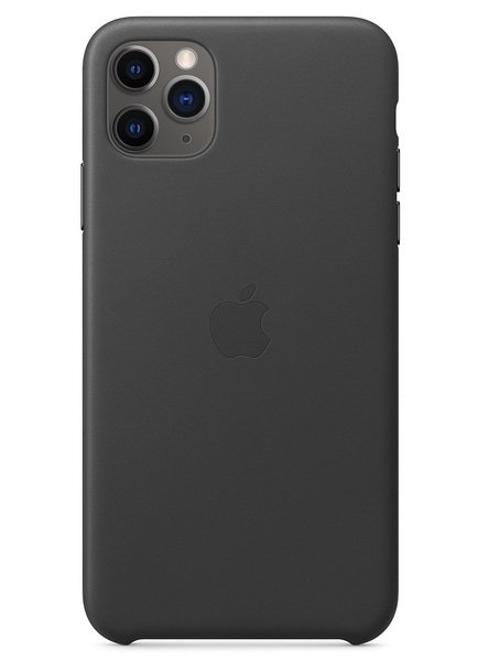

Чехол Apple для iPhone 11 Pro Max Leather Case Black (MX0E2ZM/A)