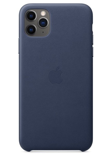 

Чехол Apple для iPhone 11 Pro Max Leather Case Midnight Blue (MX0G2ZM/A)