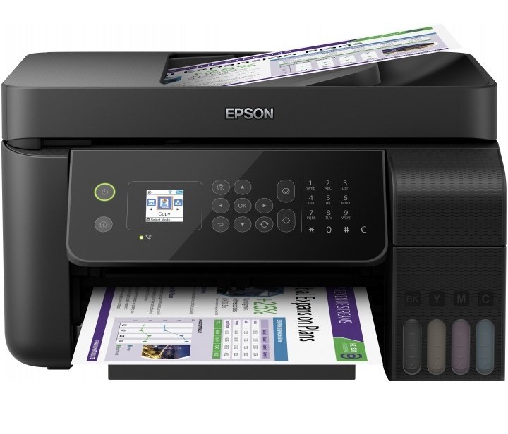 

МФУ струйное Epson L5190 Фабрика печати c WI-FI (C11CG85405)