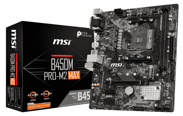 

Материнcкая плата MSI B450M PRO-M2 MAX