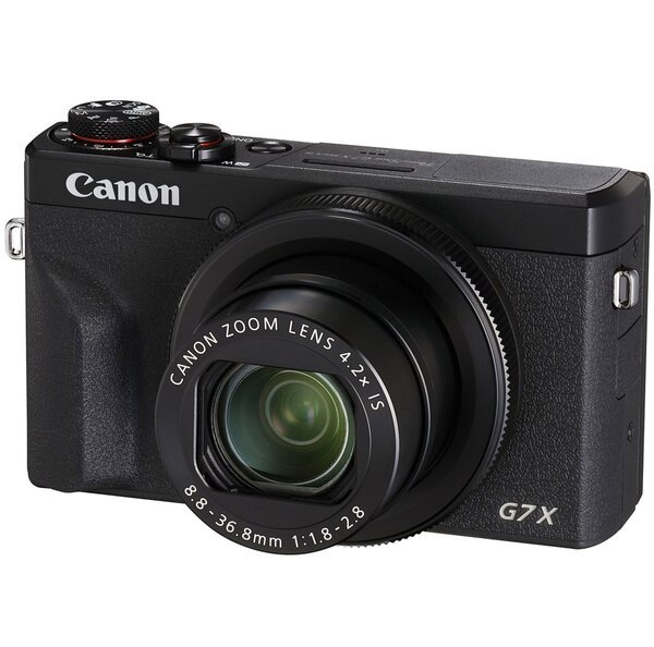 Акція на Фотоаппарат CANON PowerShot G7 X Mark III Black (3637C013) від MOYO