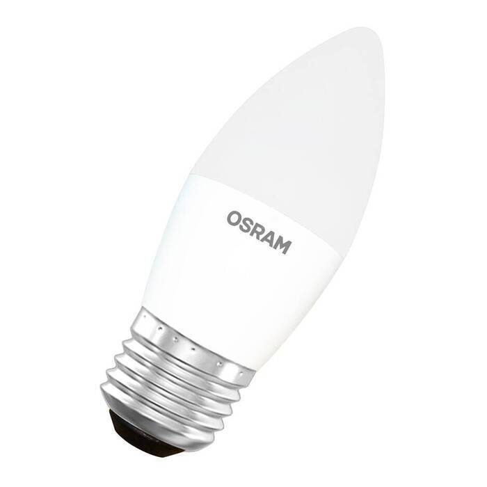 

Лампа светодиодная OSRAM LED STAR E27 6.5-60W 4000K 220V B35
