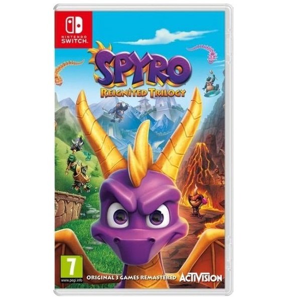

Игра Spyro Reignited Trilogy (Nintendo Switch, Английский язык)