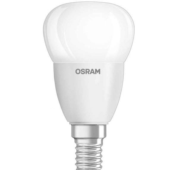 Акція на Лампа светодиодная OSRAM LED STAR E14 6.5-60W 4000K 220V P45 від MOYO