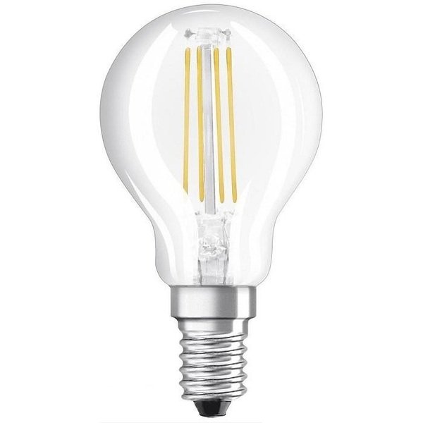 Акция на Лампа светодиодная OSRAM LED VALUE E14 4-40W 2700K 220V P45 FILAMENT от MOYO
