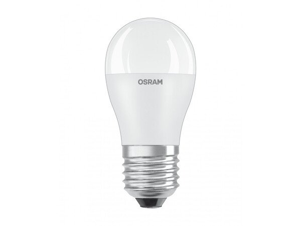 Акція на Лампа светодиодная OSRAM LED STAR E27 8-75W 3000K 220V P45 від MOYO