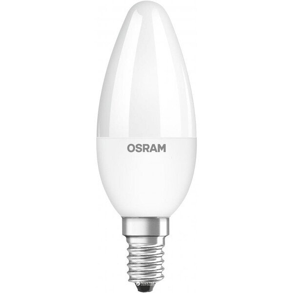 

Лампа светодиодная OSRAM LED STAR E14 6.5-60W 4000K 220V B35