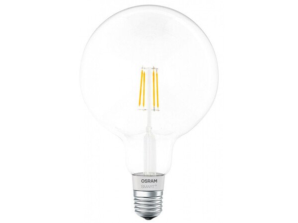 Акция на Лампа светодиодная OSRAM SMART LED Е27 5.5-60W 2700K 220V G125 FILAMENT Bluetooth от MOYO