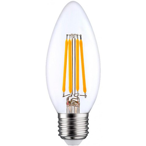 

Лампа светодиодная OSRAM LED STAR E27 5-60W 2700K 220V B35 FILAMENT