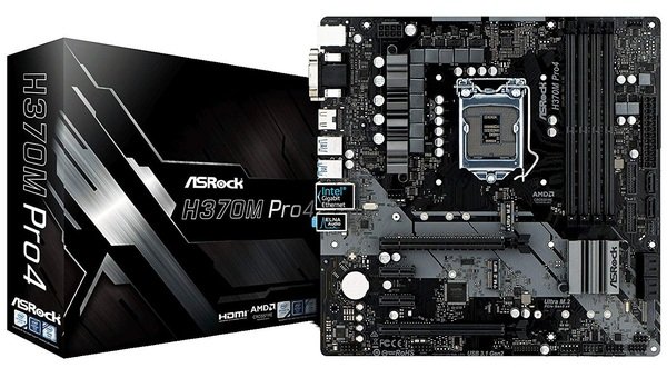 

Материнська плата ASRock H370M PRO4