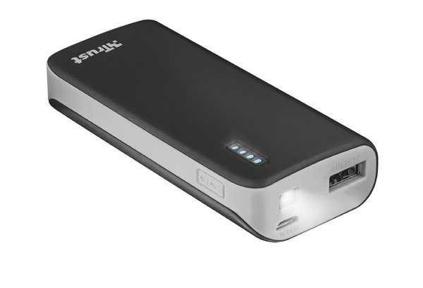 

Портативный аккумулятор TRUST Primo 4400 mAh Black