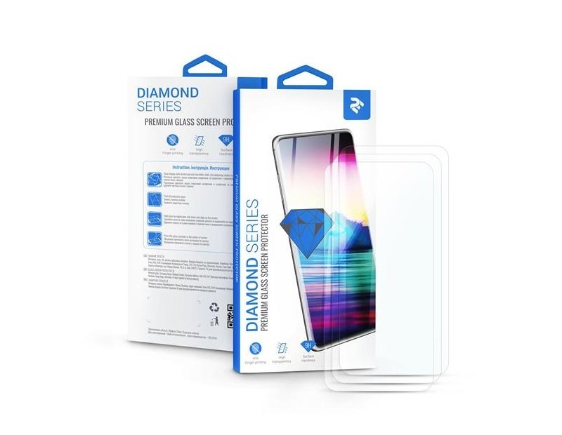Комплект защитных стекол 2E для Apple iPhone XS Max 2.5D Clear фото 
