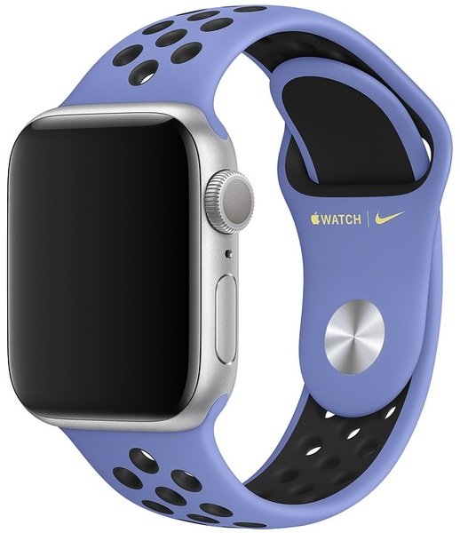

Ремешок Apple Watch 40mm Royal Pulse/Black Nike Sport Band S/M & M/L (MWU62ZM/A)
