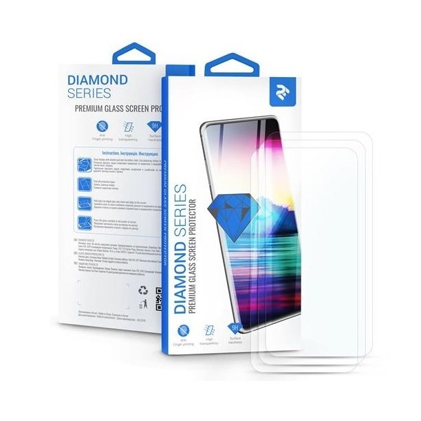 Комплект защитных стекол 2E для Apple iPhone X/XS 2.5D Clear фото 