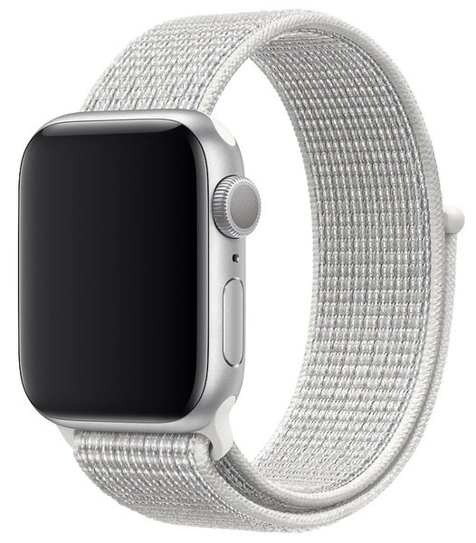 

Ремешок Apple Watch 40mm Summit White Nike Sport Loop (MX802ZM/A)