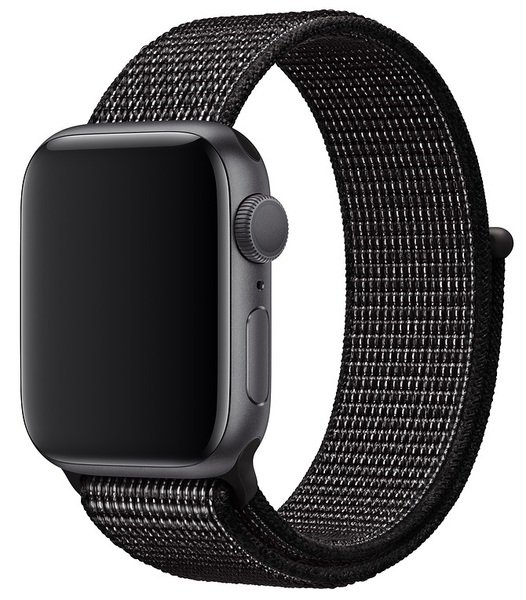 

Ремешок Apple Watch 40mm Black Nike Sport Loop (MX7Y2ZM/A)