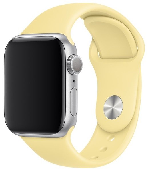 

Ремешок Apple Watch 40mm Lemon Cream Sport Band S/M & M/L (MWUU2ZM/A)