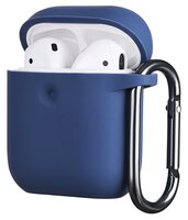 Чехол 2Е для Apple AirPods Pure Color Silicone (3mm) Navy