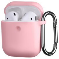 Чехол 2Е для Apple AirPods Pure Color Silicone (3mm) Light pink