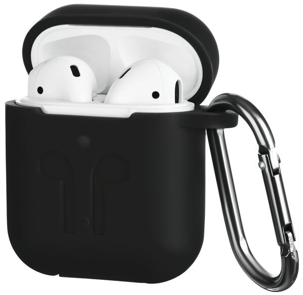 

Чехол 2Е для Apple AirPods Pure Color Silicone (3mm) Imprint Black