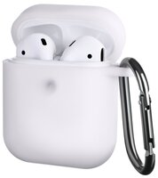 Чехол 2Е для Apple AirPods Pure Color Silicone (3mm) White
