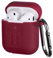 Чохол 2Е для Apple AirPods Pure Color Silicone (3mm) Imprint Marsala