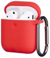 Чехол 2Е для Apple AirPods Pure Color Silicone (3mm) Red