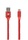 Кабель 2E Fur USB 2.4 to Micro USB Cable 1m Red