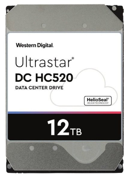 

Жесткий диск внутренний WD Ultrastar DC HC52 3.5" SAS 3.0 12TB 7200 256MB (HUH721212AL5204)