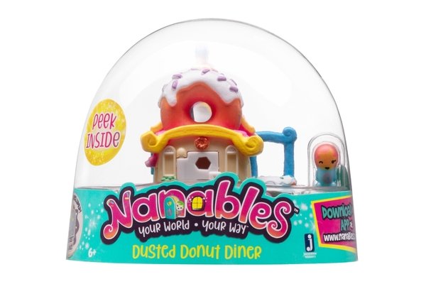 Игровая фигурка Nanables Small House Город сладостей, Столовая "Пончик"