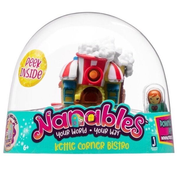 Игровая фигурка Nanables Small House Город сладостей Бистро "Попкорн"