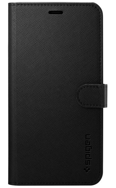 

Чeхол Spigen для iPhone 11 Wallet S Saffiano Black