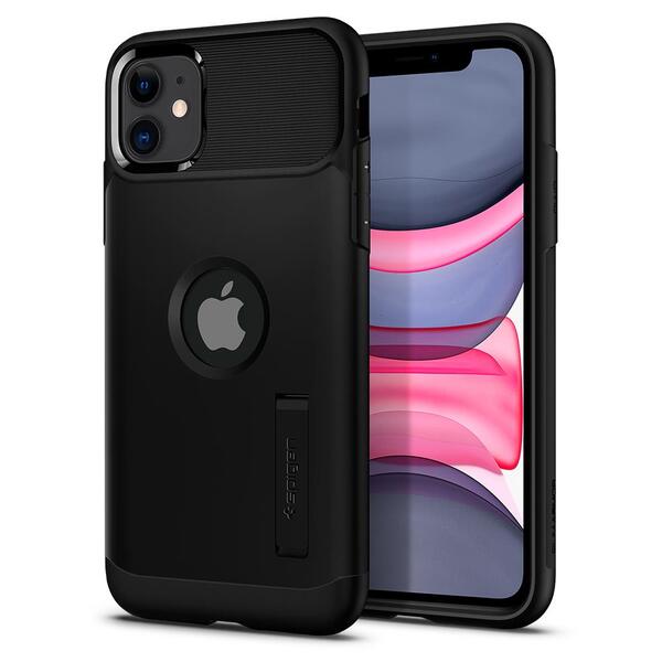 

Чeхол Spigen для iPhone 11 Slim Armor Black