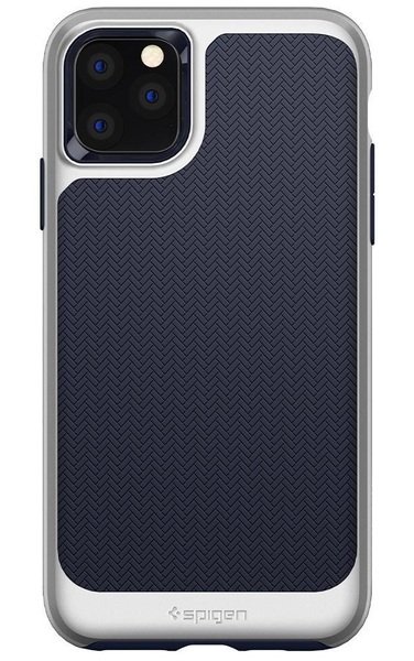 

Чeхол Spigen для iPhone 11 Pro Max Neo Hybrid Satin Silver