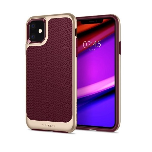 

Чeхол Spigen для iPhone 11 Neo Hybrid Burgundy