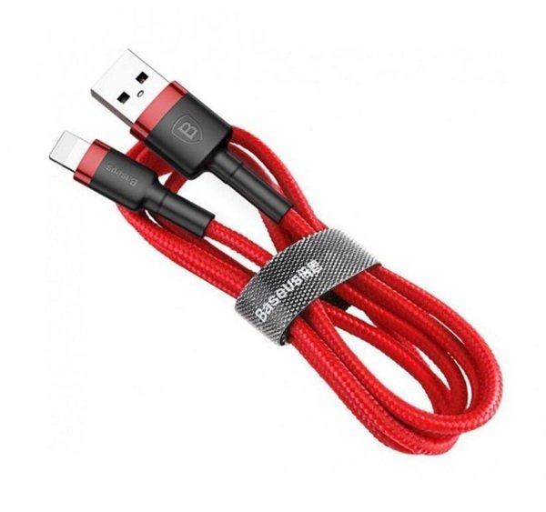 

Кабель Baseus Cafule Cable USB for Lightning 1.5A 2M Red+Red