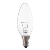  Лампа розжарювання Osram E14 40W 230V B35 CL CLAS (4008321788641) 