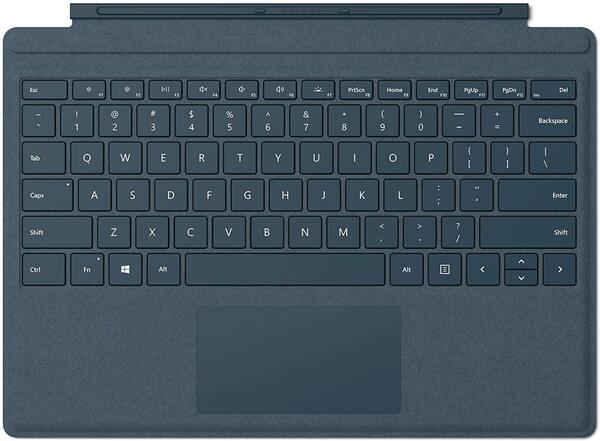 Акція на Чехол-клавиатура Microsoft для Surface GO Type Cover Commercial Cobalt Blue від MOYO