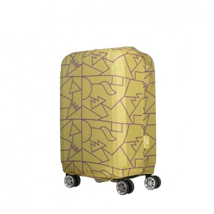 

Чехол для чемодана Tucano Compatto Mendini S, лайм