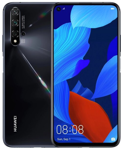 

Смартфон Huawei Nova 5t (YAL-L21) Black (51094MEU/51094PTV)