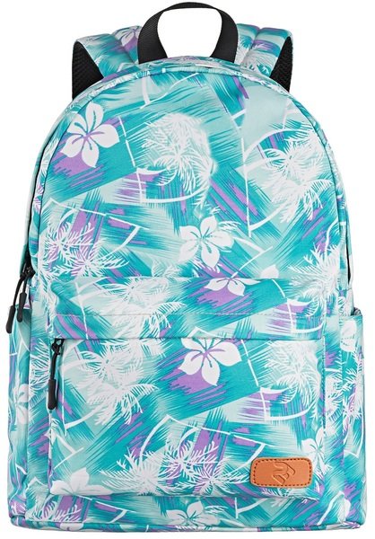 

Рюкзак 2Е TeensPack Wildflowers Green/Blue