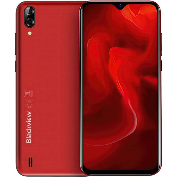 

Смартфон Blackview A60 1/16GB DS Red