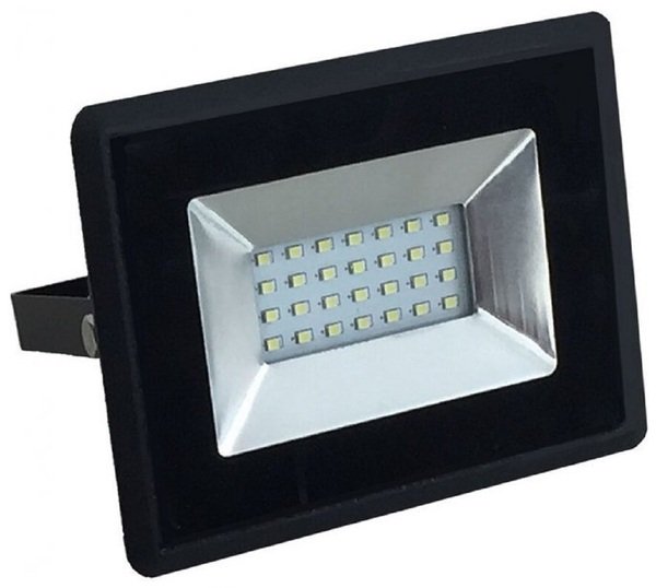 Акция на Прожектор уличный LED V-TAC SKU-5948, E-series, 20W, 230V, 6400К, черный (3800157625418) от MOYO